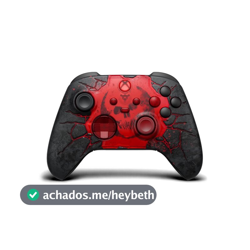 Controle sem fio Xbox Series Ed. Limitada Gears of War E-Day