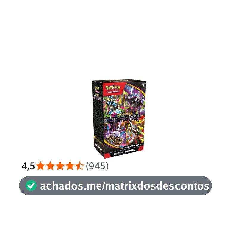 Pokémon TCG: Mega Evolution—Pitch Black Booster Bundle