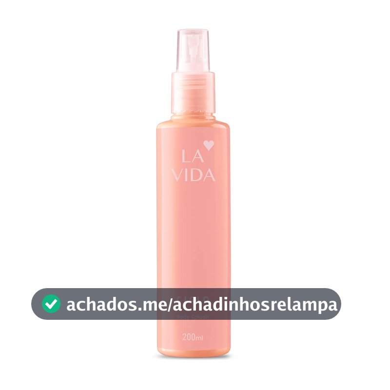 Ciclo Cosméticos Body Splash La Vida
