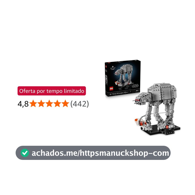 LEGO Star Wars AT-AT de Walker para Adultos 75440 (525 Peças)