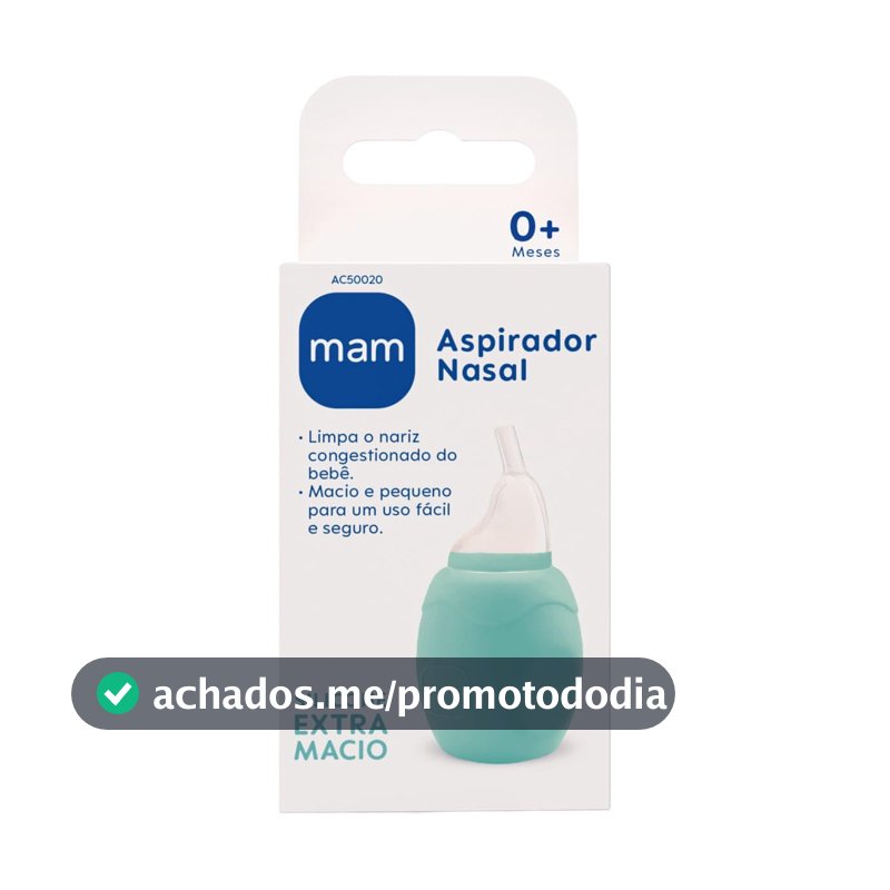 Aspirador Nasal Silicone Extra Macio