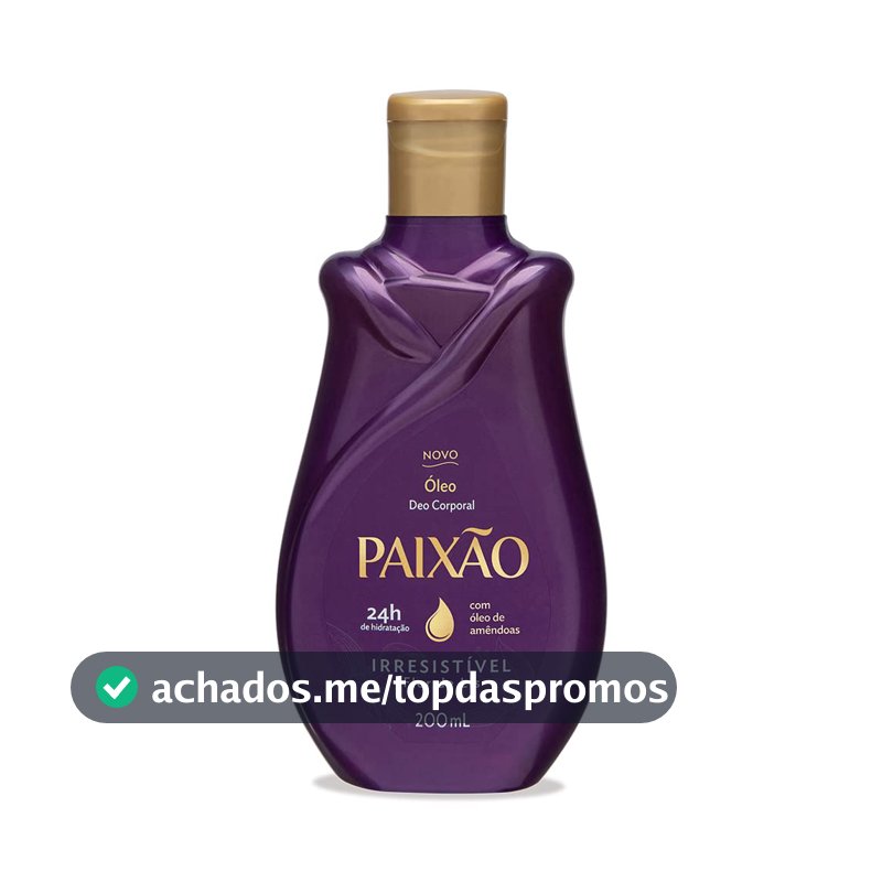 Paixão Óleo Corporal Irresistível 200 Ml