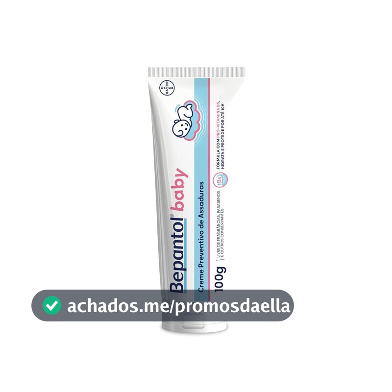 Bepantol Baby Pomada Assadura Bebe, Hipoalergênica, 100g