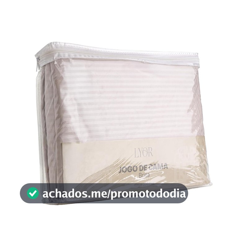LYOR - Jogo de Cama Queen Brisa Toque 200 Fios Microfibra Rosa