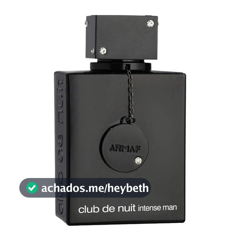 Armaf Eau De Toilette Spray Club de Nuit Colônia Intense para homens, 102 g