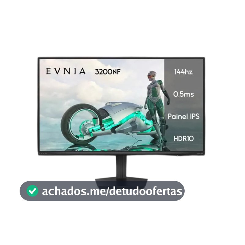 Monitor Gamer Philips Evnia 23.8" 144HZ 0,5MS 24M2N3200NF