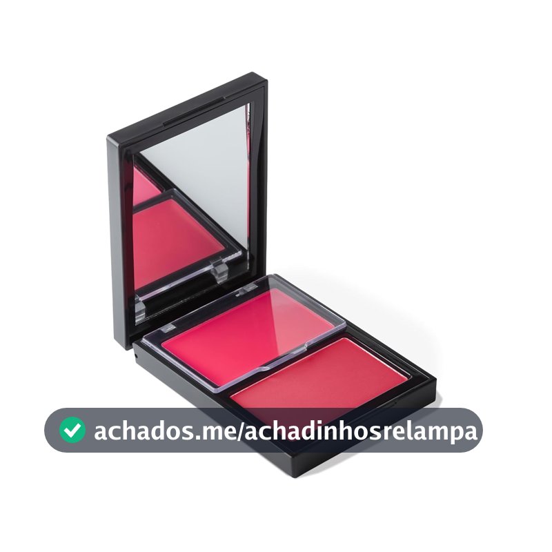 Blush Duo Cremoso e em Pó Océane Edition, Rosa Pink, 10,2g