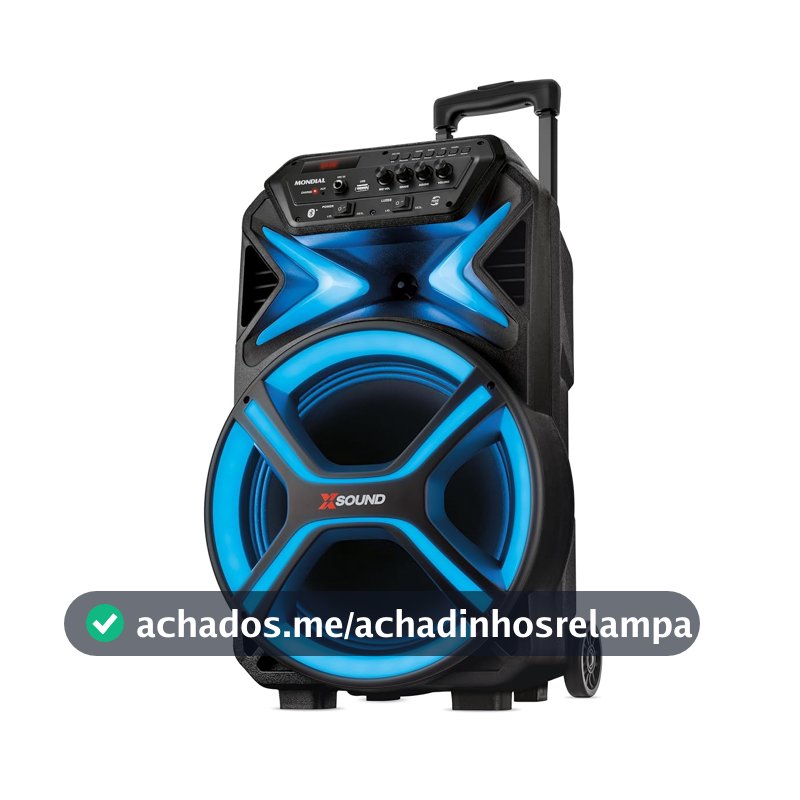 MONDIAL, Caixa Amplificada, Preto, 550W RMS, Bivolt - CM-550-L