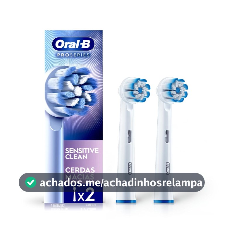 Oral-B Refil para Escova de Dente Elétrica Pro Series Sensitive, 2 Unidades