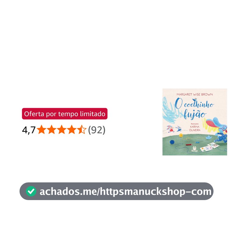 O coelhinho fujão