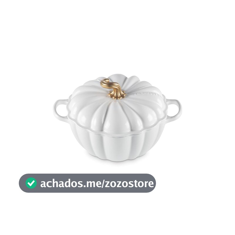 Le Creuset Panela Abóbora 24cm Branco