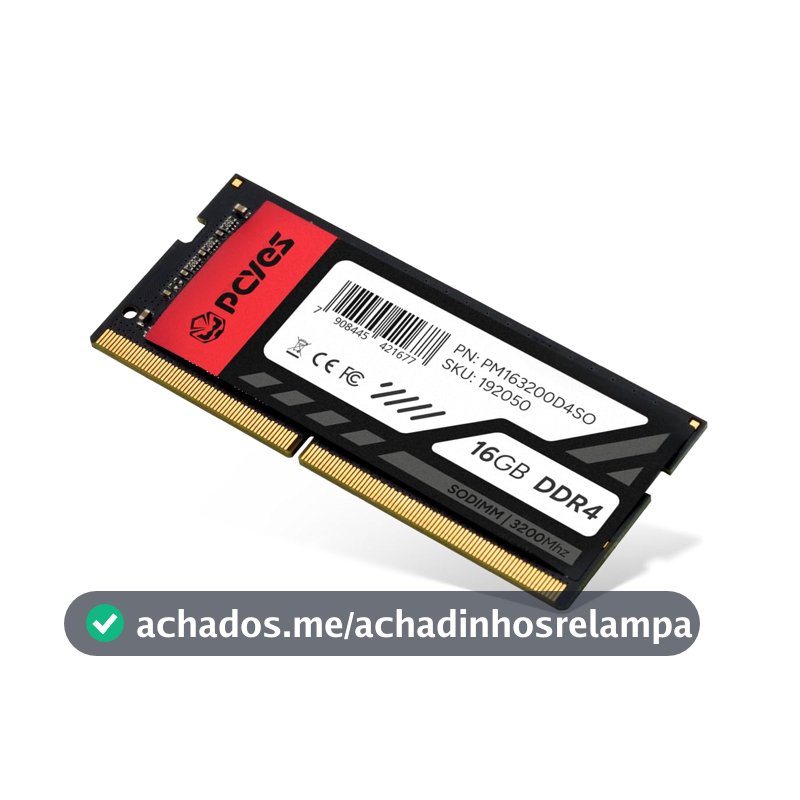PCYES Memoria Sodimm 16GB DDR4 3200MHz - PM163200D4SO