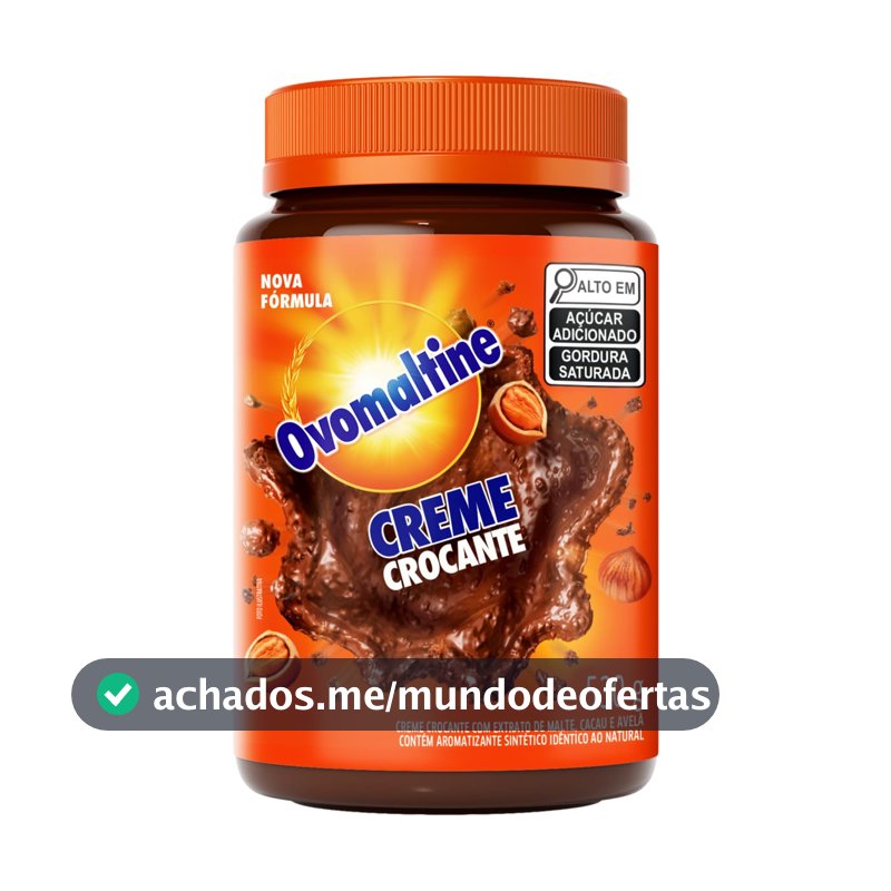 Ovomaltine Creme Crocante Pote 530g