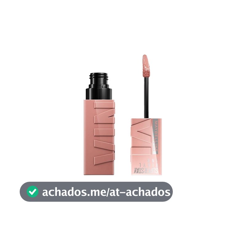 Batom Líquido Vinil SuperStay Vinyl Ink Maybelline Captivated 4,2ml