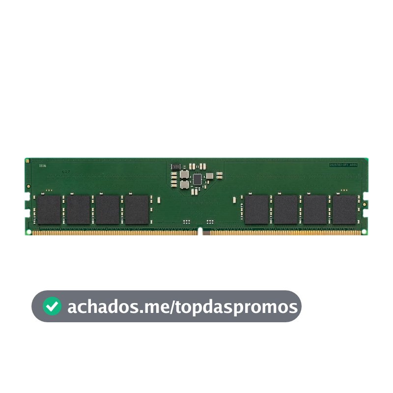 KVR48U40BS8-16 - Módulo de memória de 16GB DIMM DDR5 4800MHz CL40 1,1V 1RX8 288-pin para desktop
