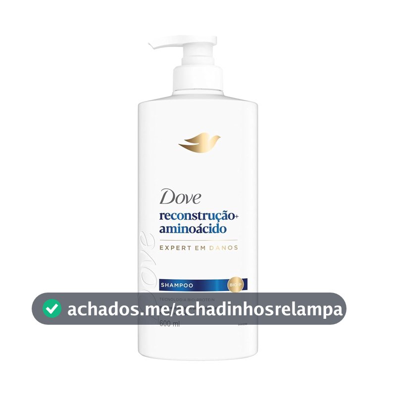 Dove Shampoo Reconstrução + Aminoácido 600ml Pump