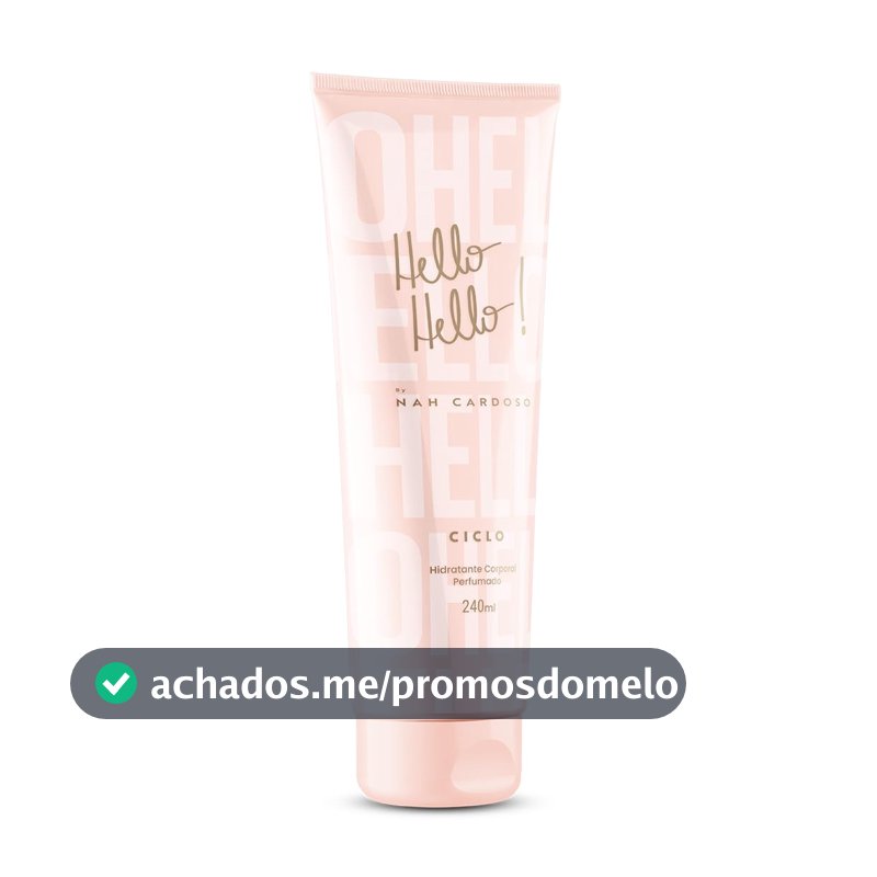 Loção Hidratante Ciclo Cosméticos Nah Hello!, 240ml