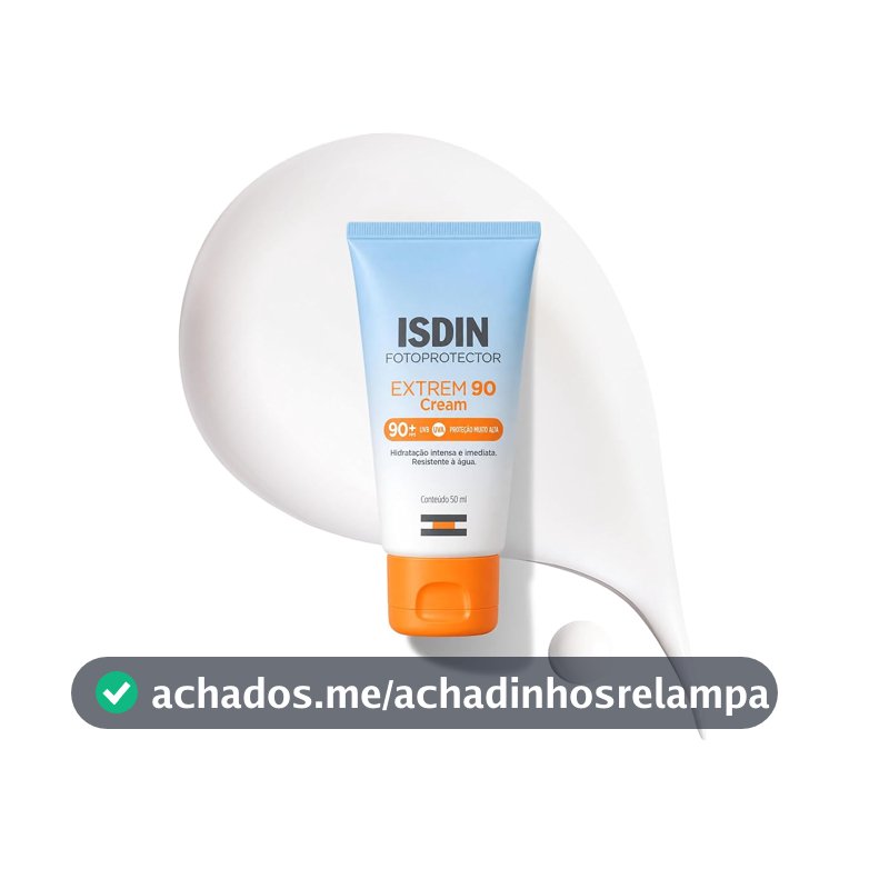 ISDIN Protetor Solar Facial Extrem 90 FPS 90 Cream – 50 ml