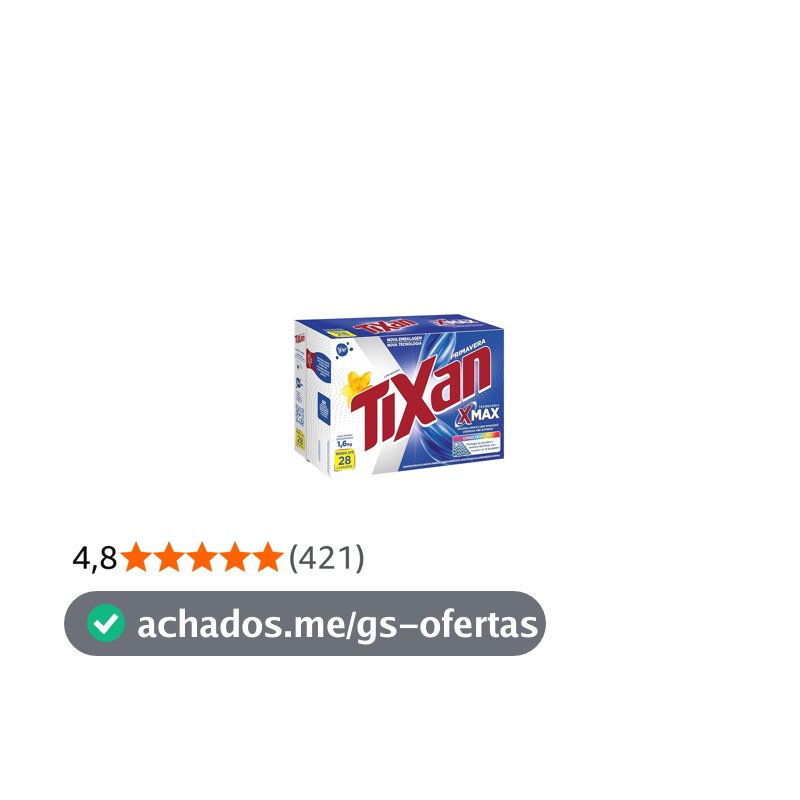 Tixan Ypê Lava Roupas em Pó Primavera 1,6Kg