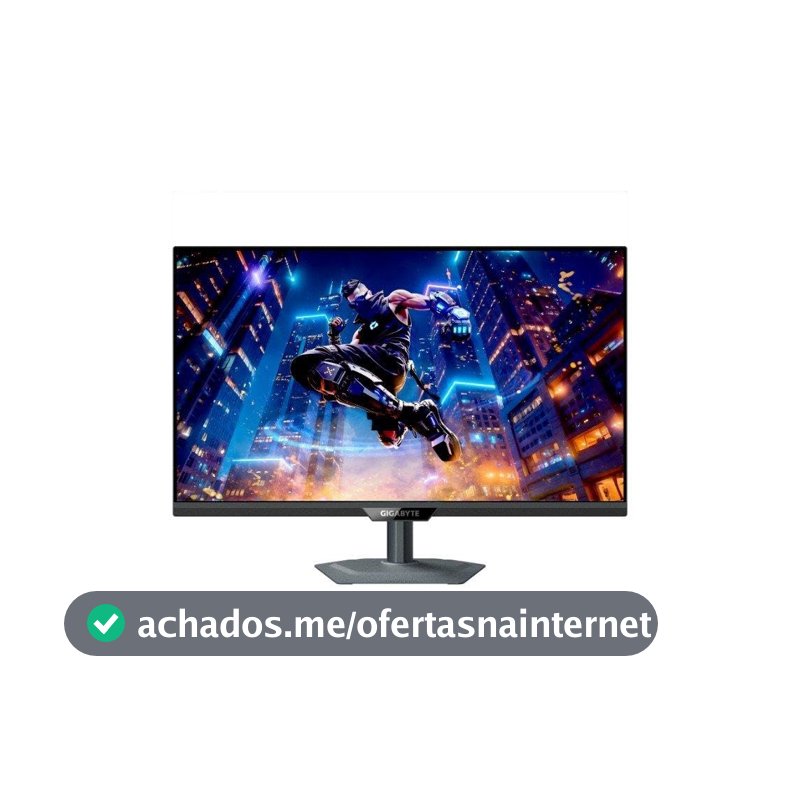 Monitor Gamer Gigabyte 27", Qhd, 200hz, 1ms, Ips, Adaptive-sync, G-sync, Hdr 400, Usb-c, Altura Ajustável, Preto - M27q2 Qd