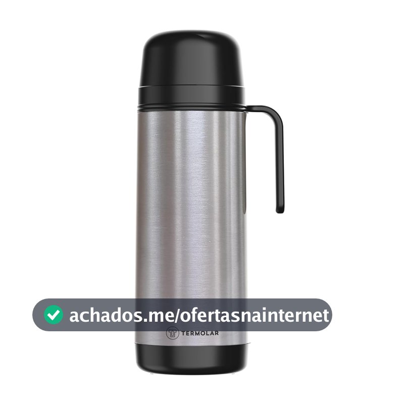 TERMOLAR Garrafa Térmica Lumina Rolha 1L Inox