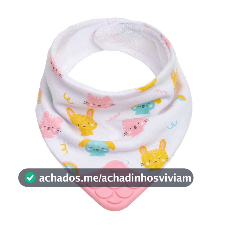 Buba Bandana Com Mordedor Happy Friends