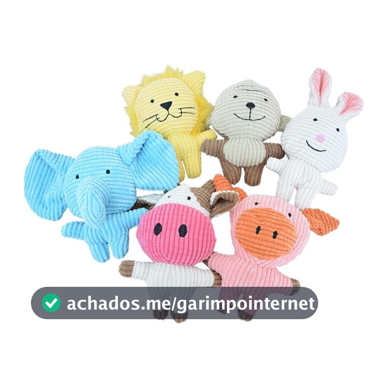 Cachorro De Pelucia Brinquedo Pet Shop Ursinho De Pelúcia Canelada (Vaca)