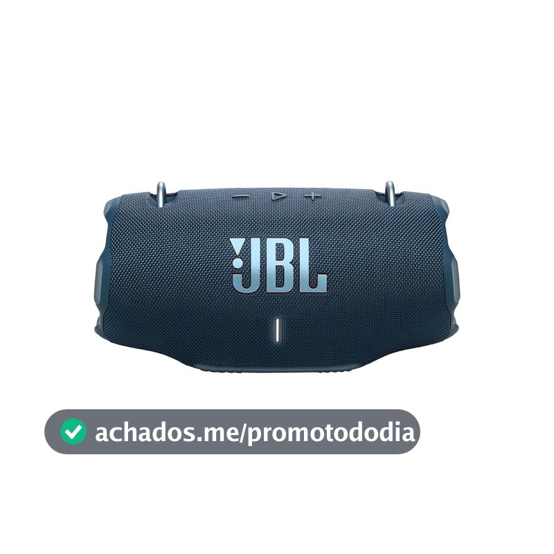 JBL, Caixa de Som, Xtreme 4, Bluetooth, Portátil, Com Powerbank, Auracast, Playtime Boost, À Prova D'água e Resistente À Poeira - Azul