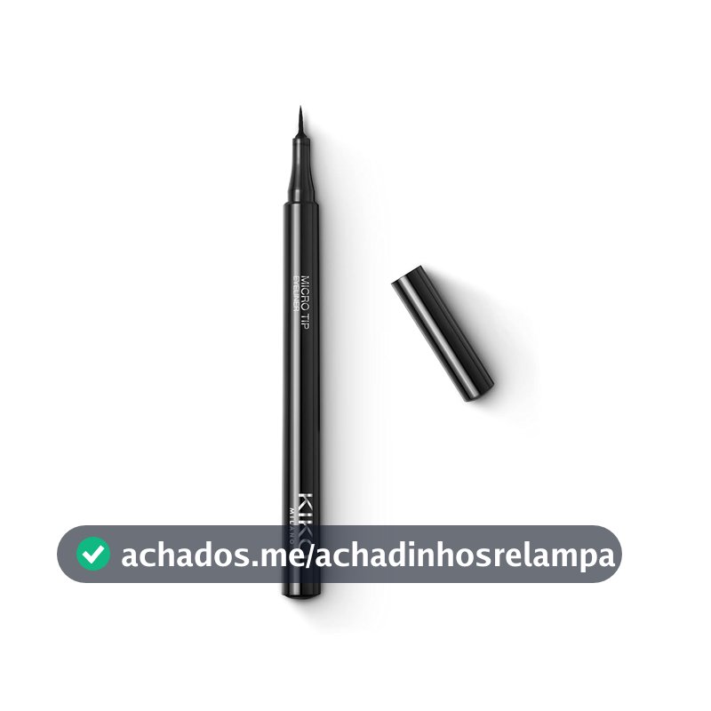 KIKO MILANO, Micro Tip Eyeliner, Caneta Delineadora, Cor Preta