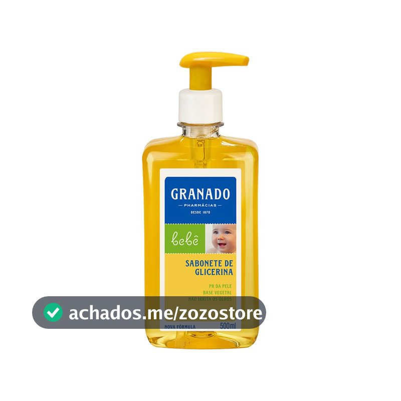 Granado Sabonete Líquido Bebê, Tradicional, 500ml