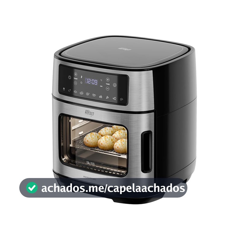 WAP Air Fryer Oven Digital WAOD1 12L, 10 Funções Programadas 127V