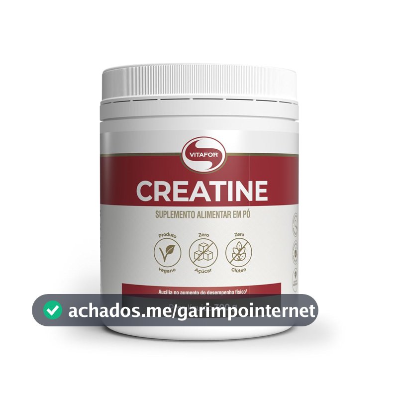 Vitafor - Creatine Creatina Monohidratada - 300g
