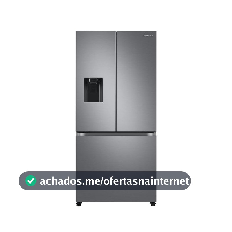 Refrigerador French Door Samsung de 03 Portas Frost Free com 549 Litros Inox - Rf49a5202s9/az 127V