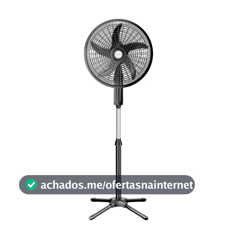 HEPTA WORLD Ventilador de Coluna, Resfriamento, Silencioso, Design Slim para Casa Escritório (PRETO, 110V, 101)