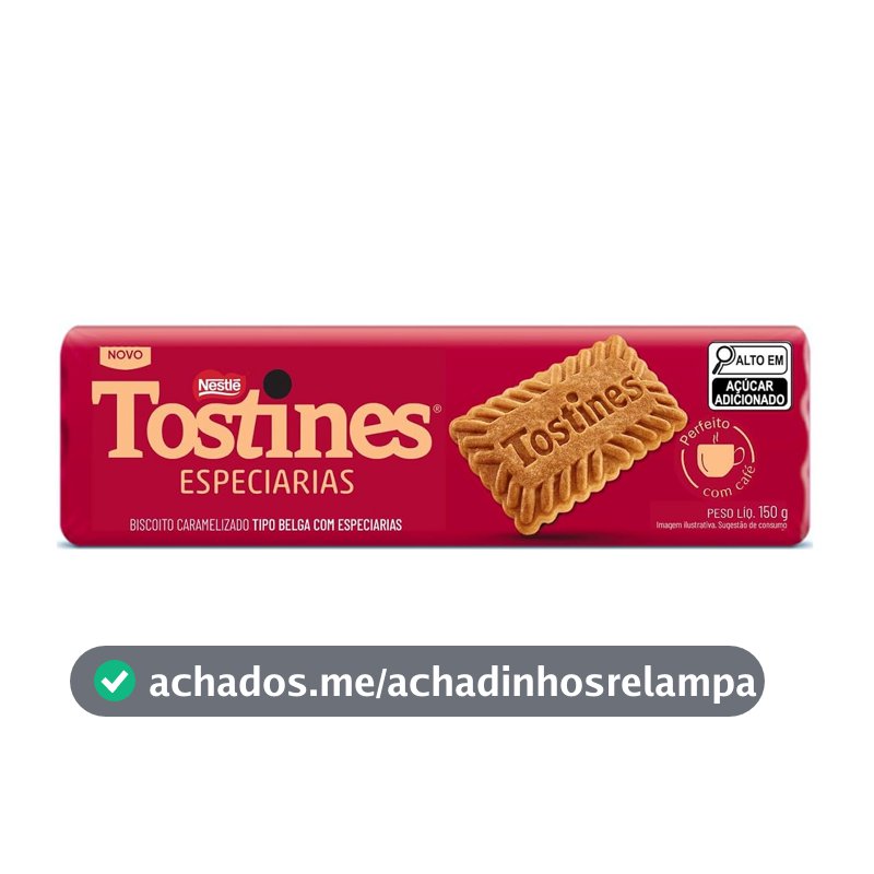 Biscoito Tostines Especiarias 150g