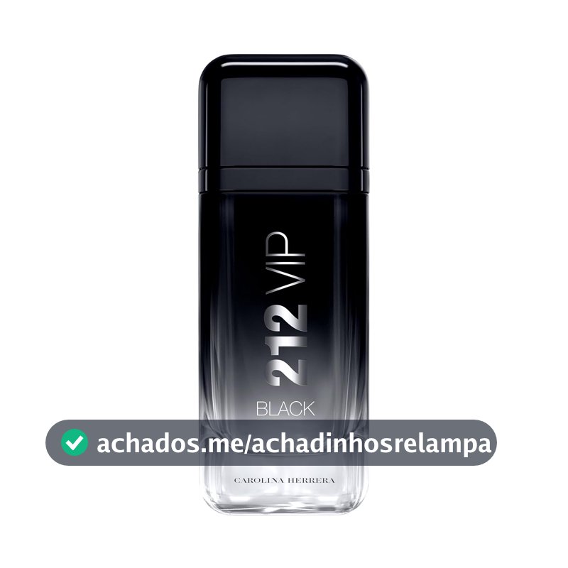 212 Vip Black Carolina Herrera - Perfume Masculino Eau de Parfum - 200Ml, Carolina Herrera, 200