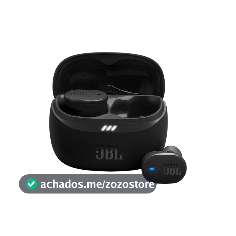 JBL, Fone de Ouvido, TWS, Tune Buds 2, In-Ear, Bluetooth - Preto