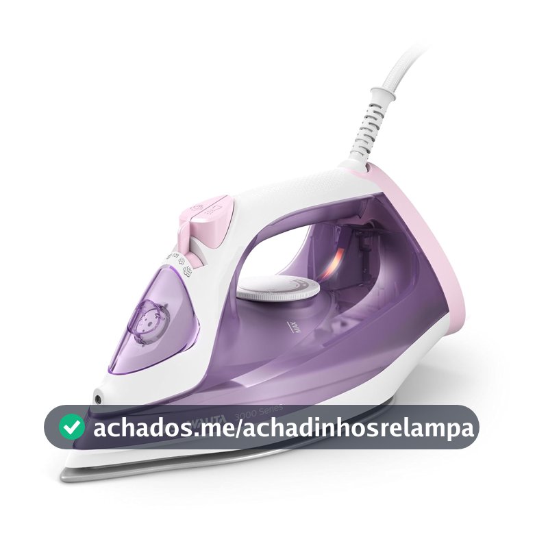 Ferro a Vapor Série 3000 Philips Walita, Rosa, 1400W, 110v - DST3010/32