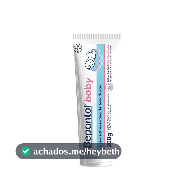 Bepantol Baby Pomada Assadura Bebe, Hipoalergênica, 200g