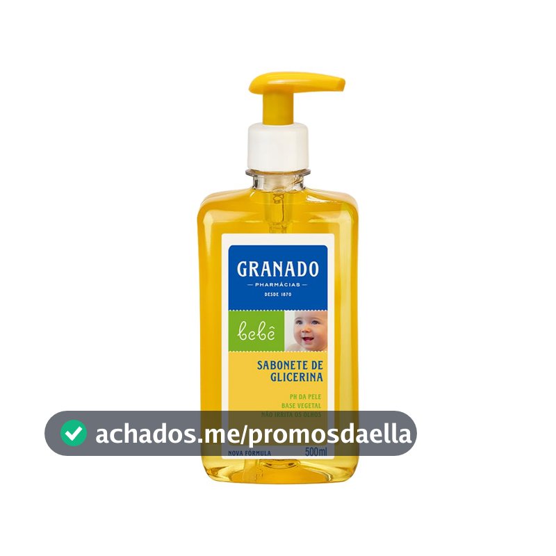 Granado Sabonete Líquido Bebê, Tradicional, 500ml