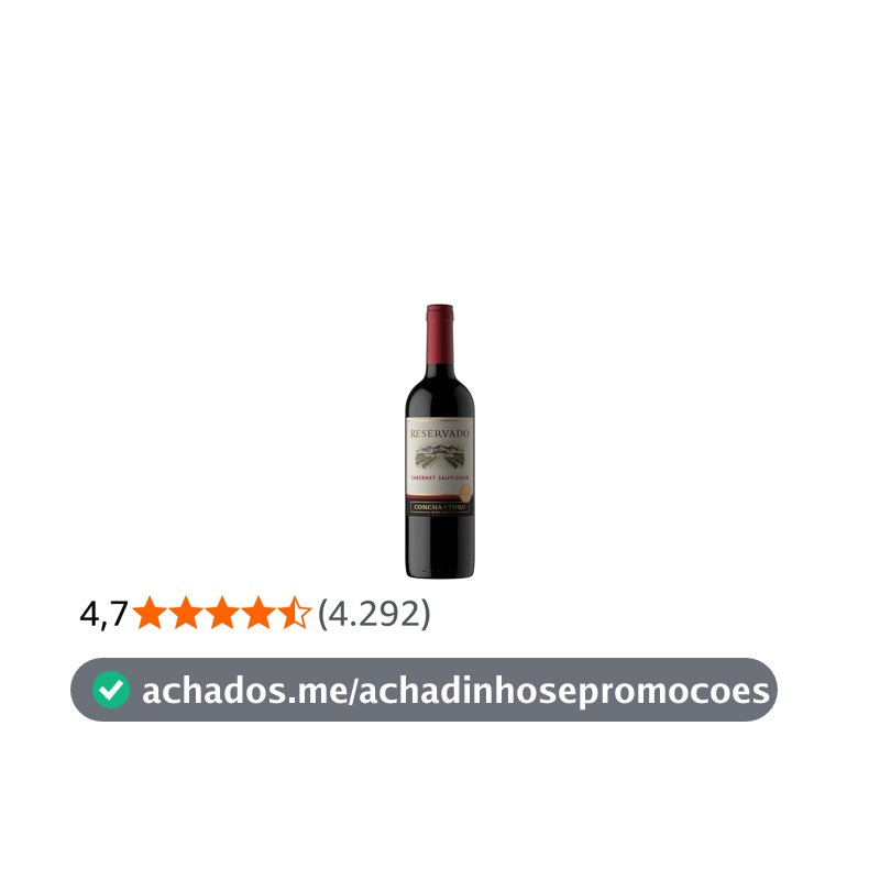 Concha y Toro Reservado Cabernet Sauvignon 750ml