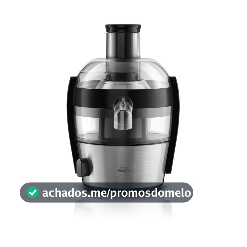 Philips Walita Centrífuga Viva 500W, Preta, 220V