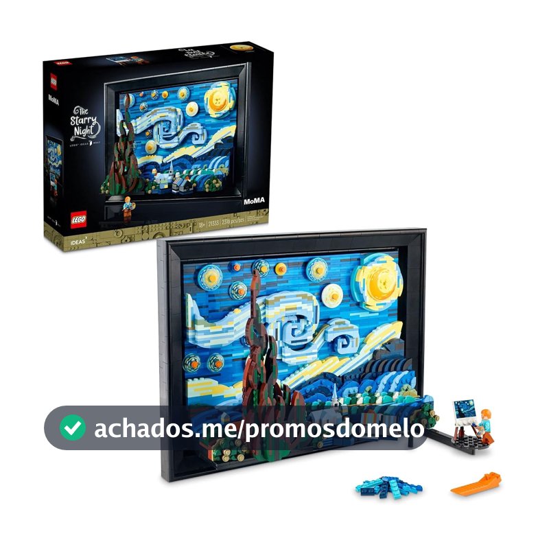 LEGO Ideas Vincent van Gogh - A Noite Estrelada – kit 21333