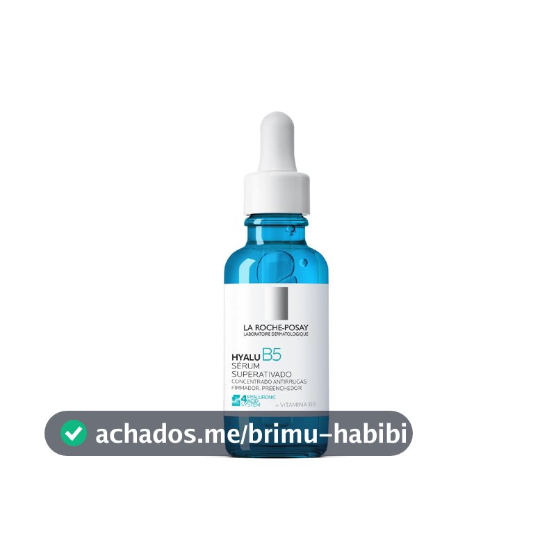 La Roche-Posay Hyalu B5 Sérum Antirrugas, Reparador Redensificador, Rugas e linhas finas, Ácido Hialurônico, Vitamina B5, Recupera elasticidade e volume