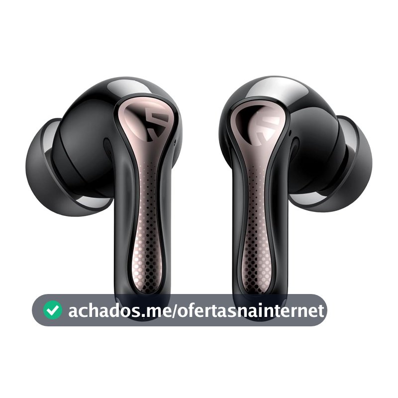 SOUNDPEATS Air5 Pro, ANC Fone de Ouvido Bluetooth 5.4 Sem Fio, 37H,LDAC