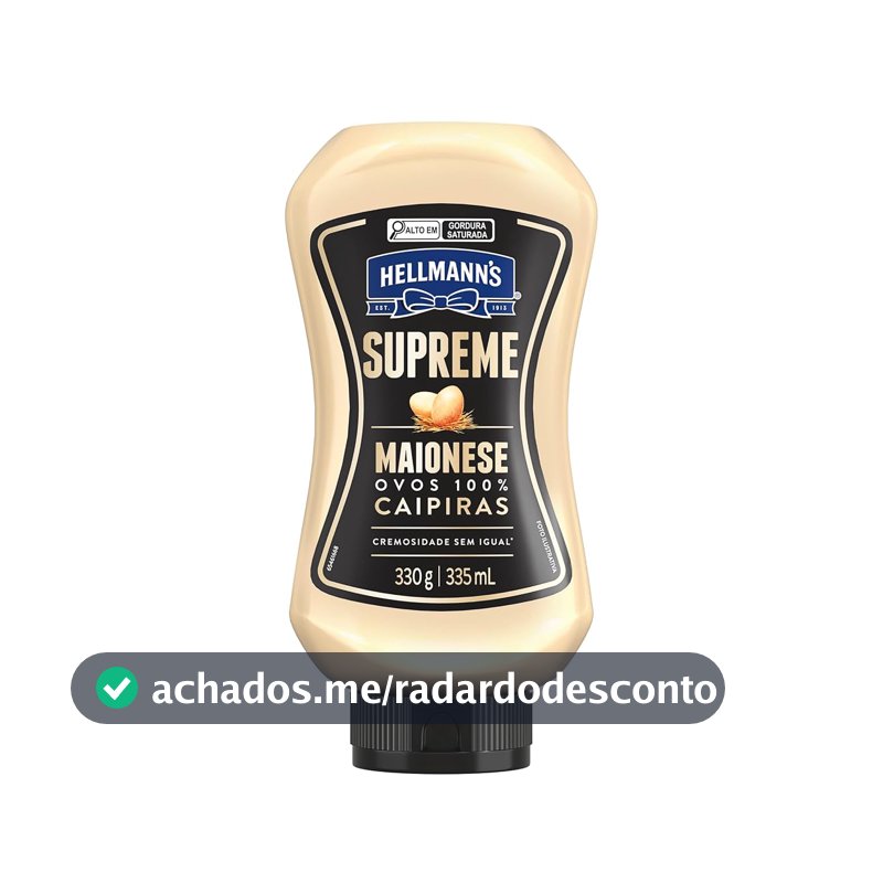 Hellmann's Maionese Supreme 330G