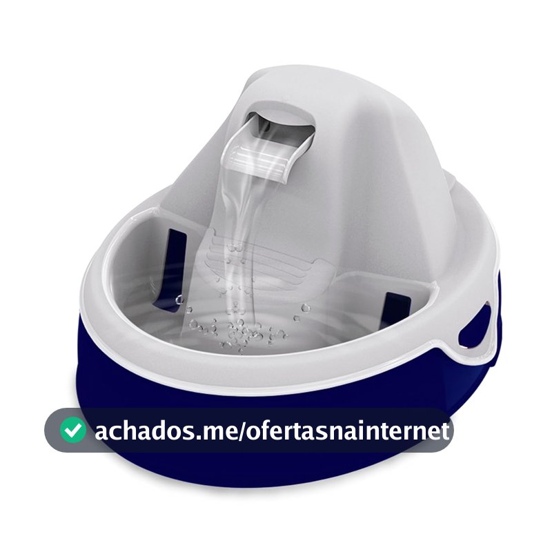 Fonte de Água para Gatos e Cães Amicus Aqua Flow, Bivolt, 3,5L