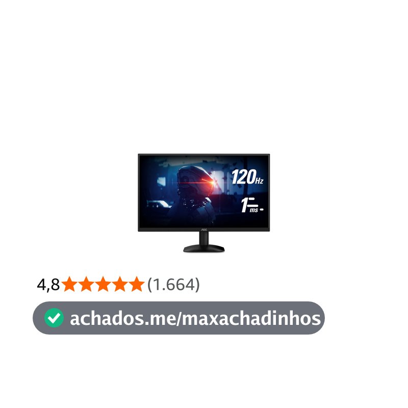 AOC, Monitor 22” 120Hz, 22B35HM23, 1ms Gaming, HDMI