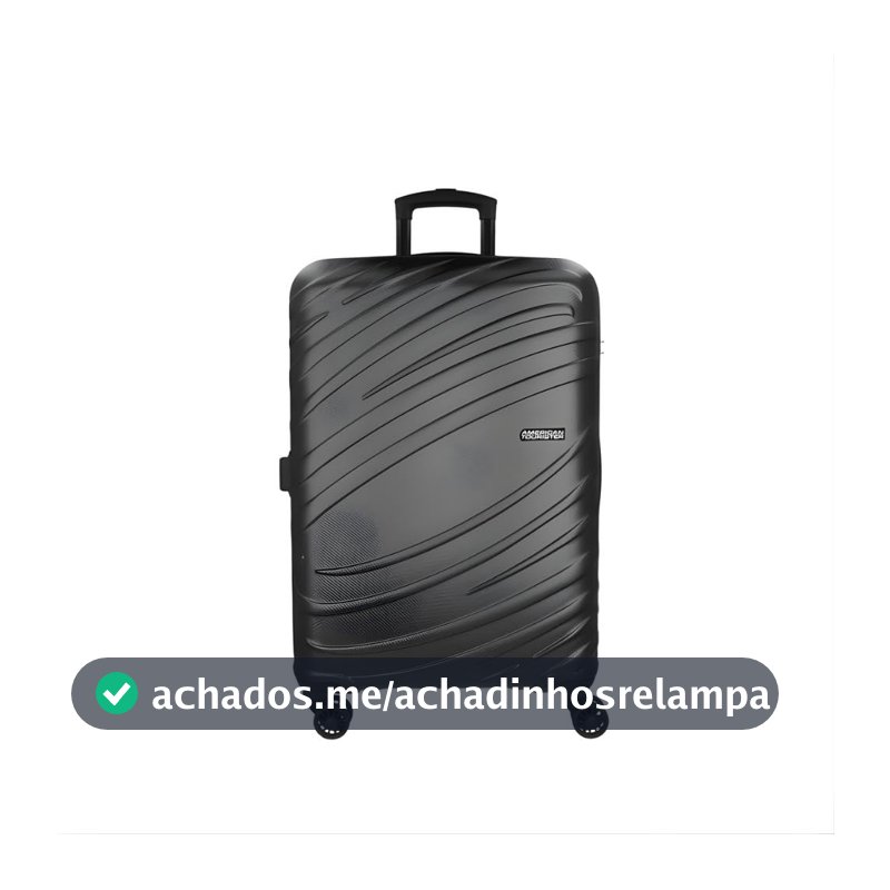 Mala de Viagem American Tourister Tesa 4.0 Spinner Preta Grande