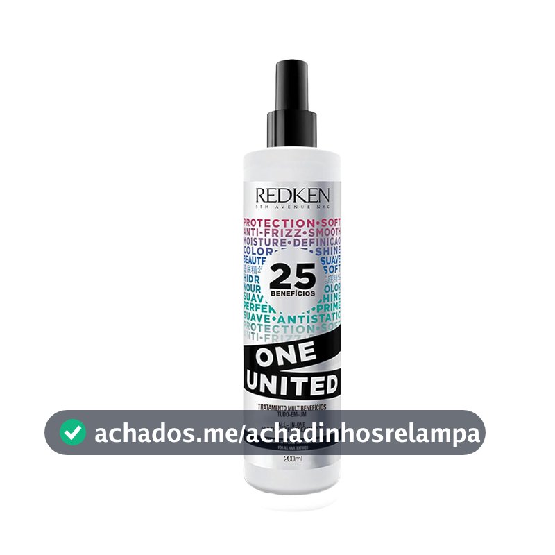 Leave-in Multibenefícios Redken One United - Para todos os tipos de cabelos 200ml